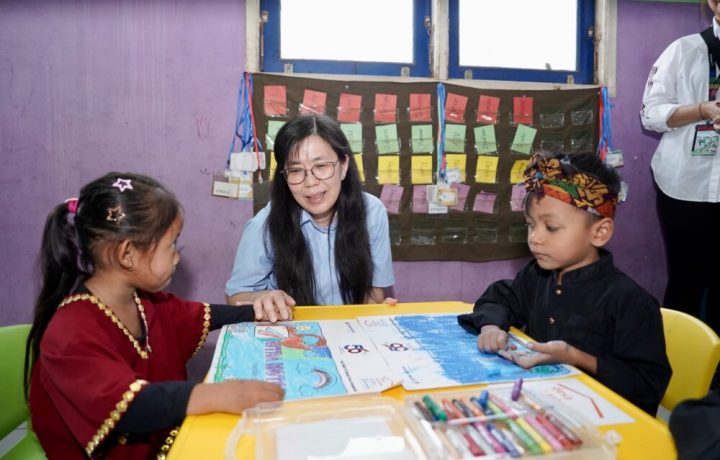 Foto pada laporan KabarNusa: Bekal Aman Sejak Kecil, Bengkaung Punya Wahana Edukasi Berkendara